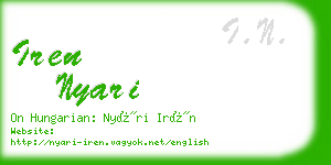 iren nyari business card